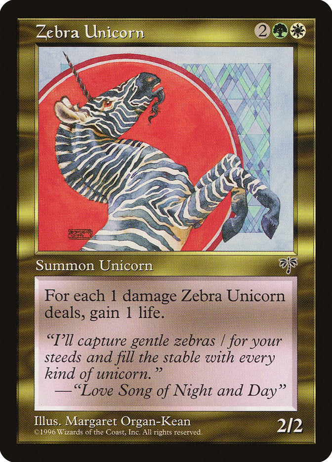 Zebra Unicorn (290) [Mirage] | Odin's Place