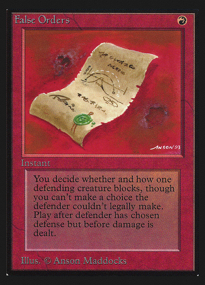 False Orders [Collectors' Edition] | Odin's Place
