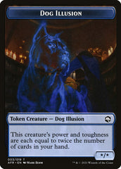Zombie // Dog Illusion Double-Sided Token [Dungeons & Dragons: Adventures in the Forgotten Realms Tokens] | Odin's Place