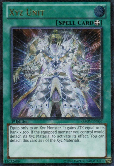 Xyz Unit [GAOV-EN062] Ultimate Rare | Odin's Place