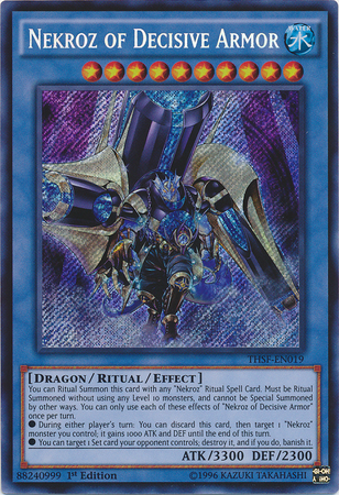 Nekroz of Decisive Armor [THSF-EN019] Secret Rare | Odin's Place
