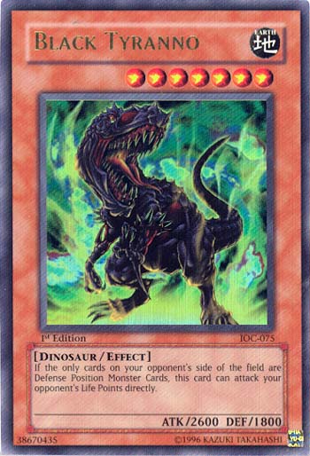 Black Tyranno [IOC-075] Ultra Rare | Odin's Place