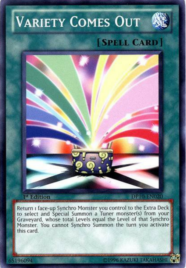 Variety Comes Out [DP10-EN020] Common | Odin's Place