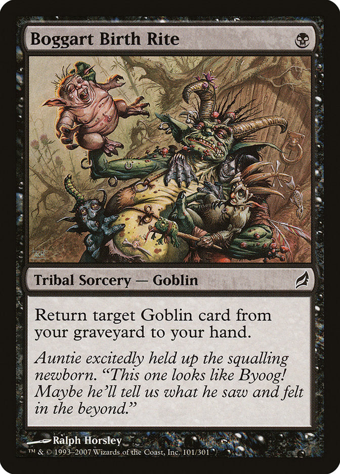 Boggart Birth Rite (101) [Lorwyn] | Odin's Place