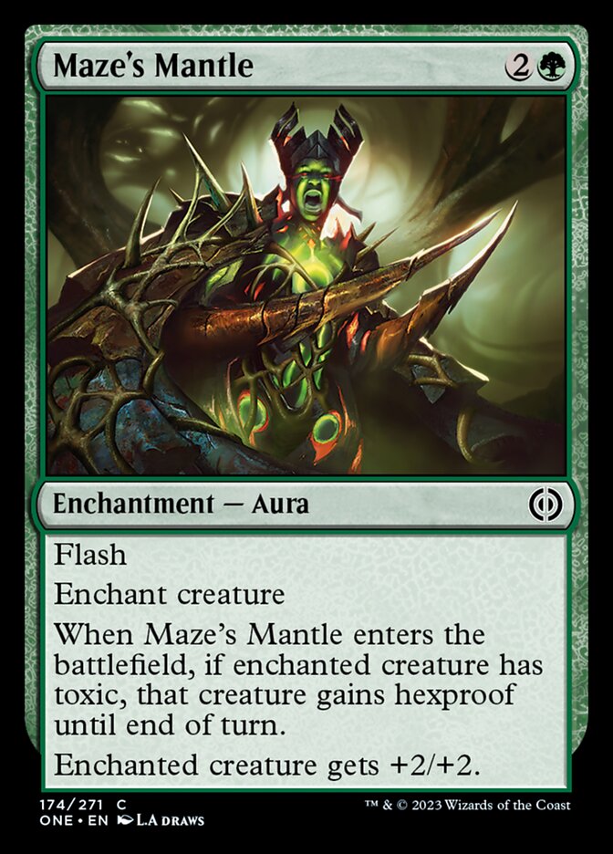Maze's Mantle [Phyrexia: All Will Be One] | Odin's Place