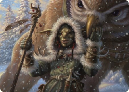 Owlbear Shepherd Art Card [Commander Legends: Battle for Baldur's Gate Art Series] | Odin's Place
