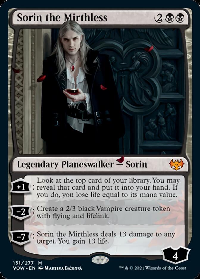 Sorin the Mirthless [Innistrad: Crimson Vow] | Odin's Place