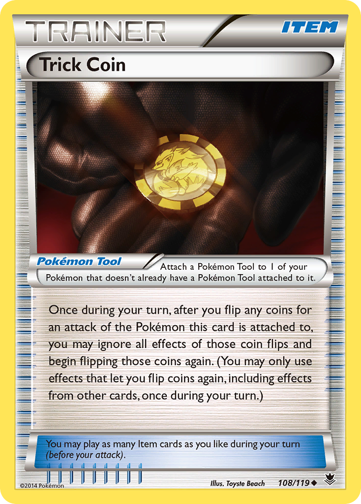 Trick Coin (108/119) [XY: Phantom Forces] | Odin's Place