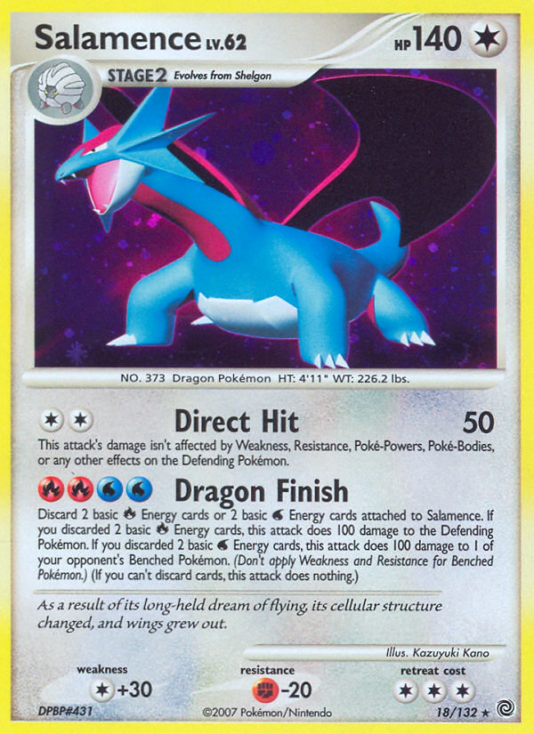 Salamence (18/132) [Diamond & Pearl: Secret Wonders] | Odin's Place