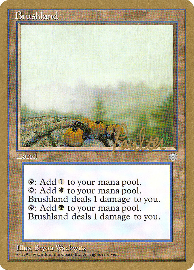 Brushland (Preston Poulter) [Pro Tour Collector Set] | Odin's Place