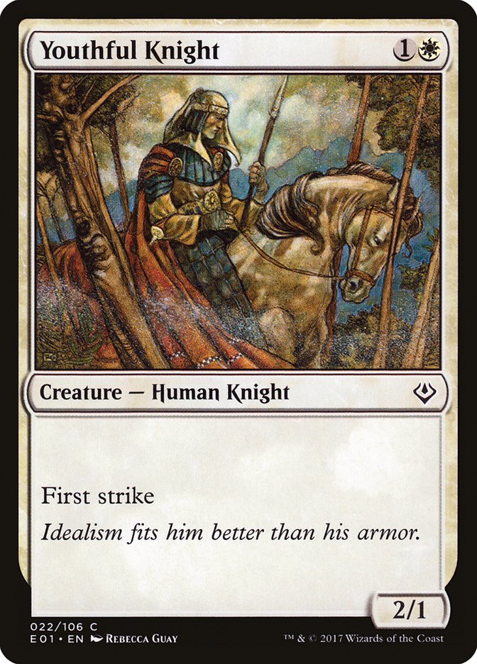 Youthful Knight (22) [Archenemy: Nicol Bolas] | Odin's Place