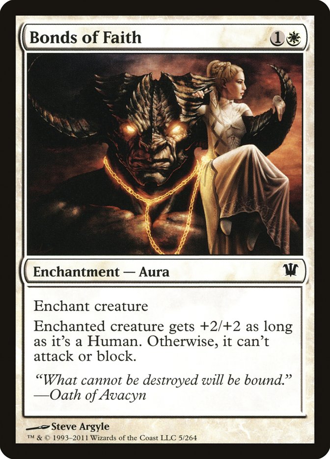 Bonds of Faith (5) [Innistrad] | Odin's Place