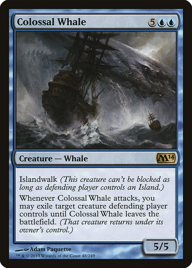 Colossal Whale (48) [Magic 2014] | Odin's Place