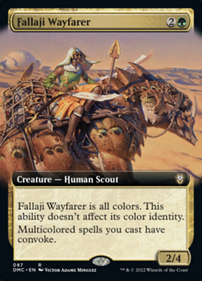 Fallaji Wayfarer (Extended Art) [Dominaria United Commander] | Odin's Place