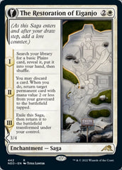 The Restoration of Eiganjo // Architect of Restoration (Extended Art) [Kamigawa: Neon Dynasty] | Odin's Place