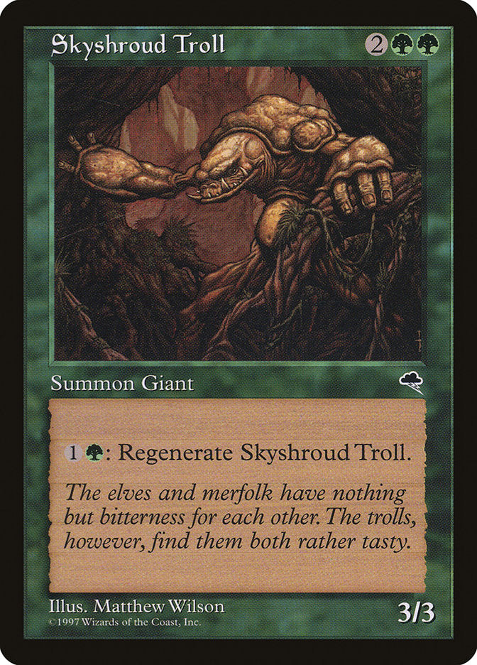 Skyshroud Troll (257) [Tempest] | Odin's Place