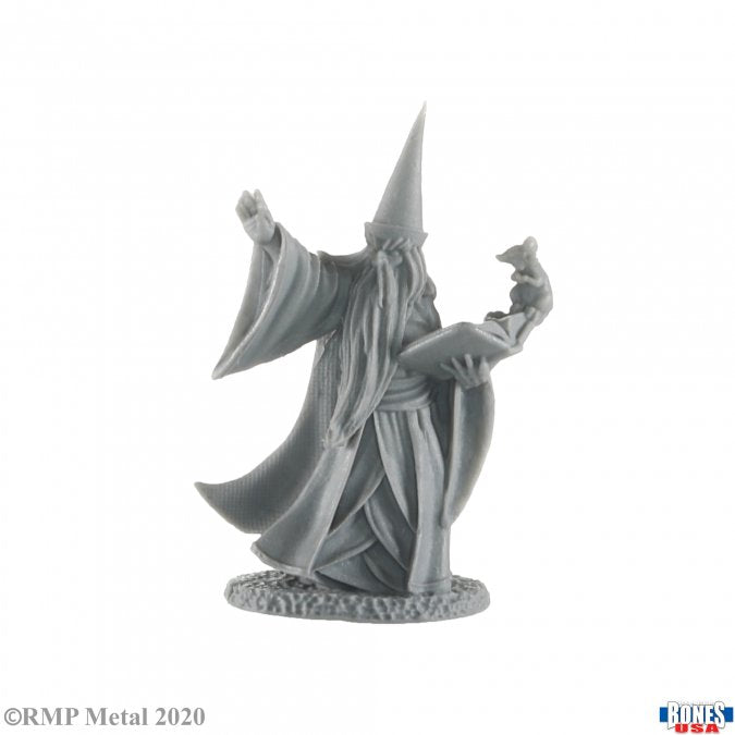 Reaper Bones: Human Wizard, Darius The Blue | Odin's Place