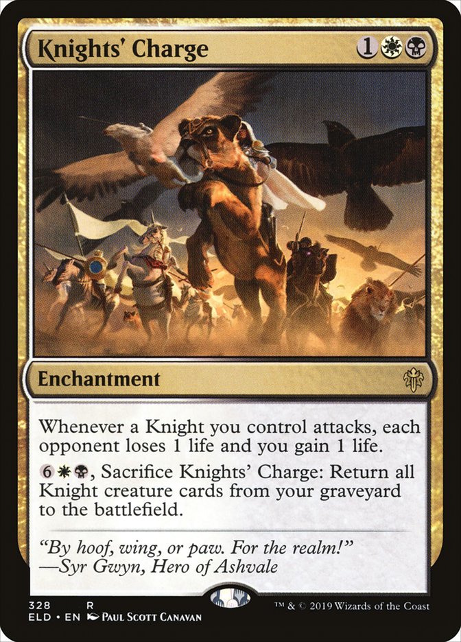 Knights' Charge [Throne of Eldraine] | Odin's Place