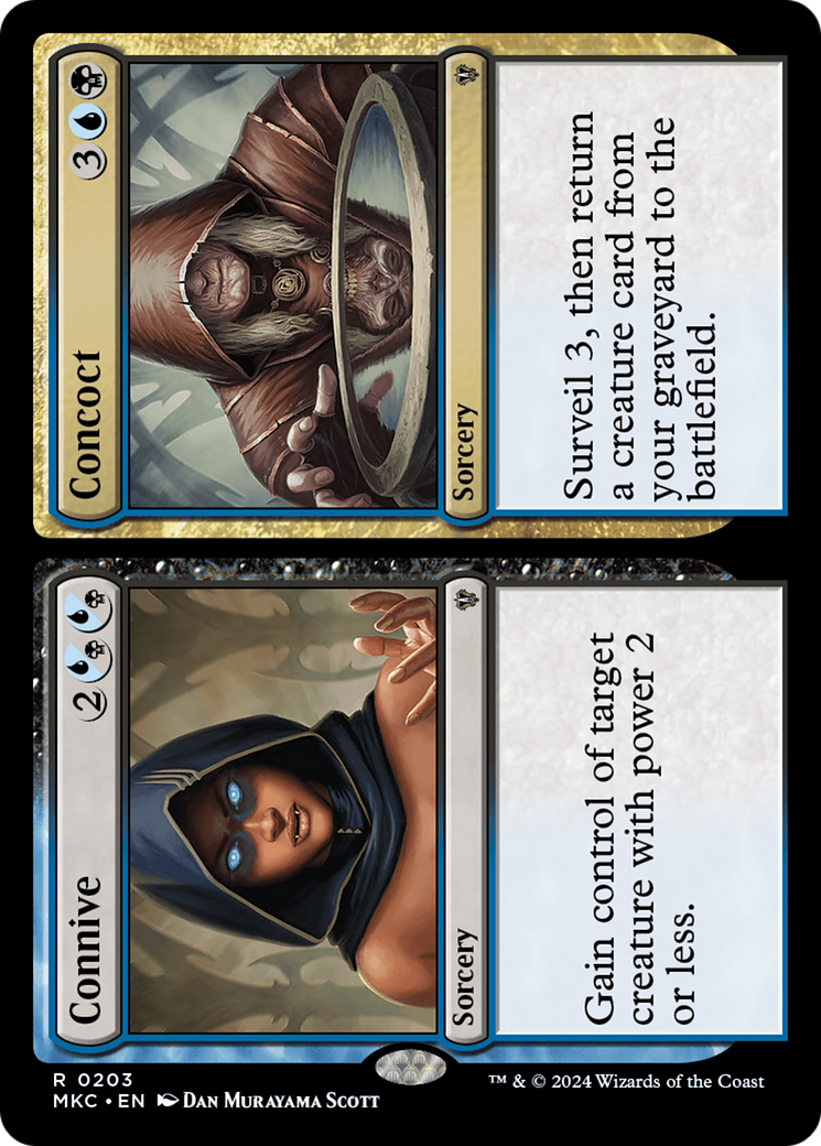 Connive // Concoct [Murders at Karlov Manor Commander] | Odin's Place