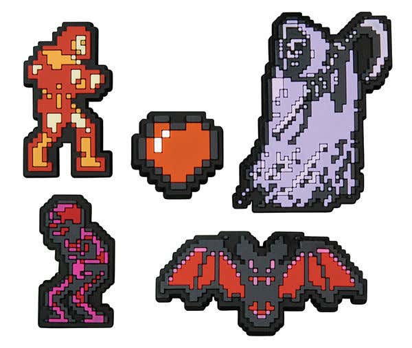 Caslevania 8-Bit Pin Set | Odin's Place