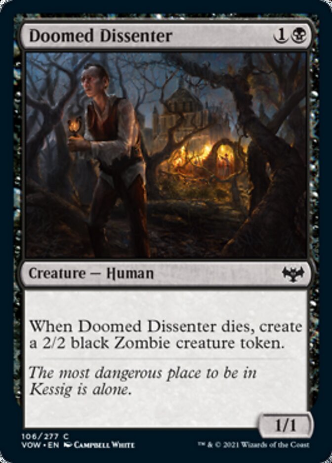 Doomed Dissenter [Innistrad: Crimson Vow] | Odin's Place