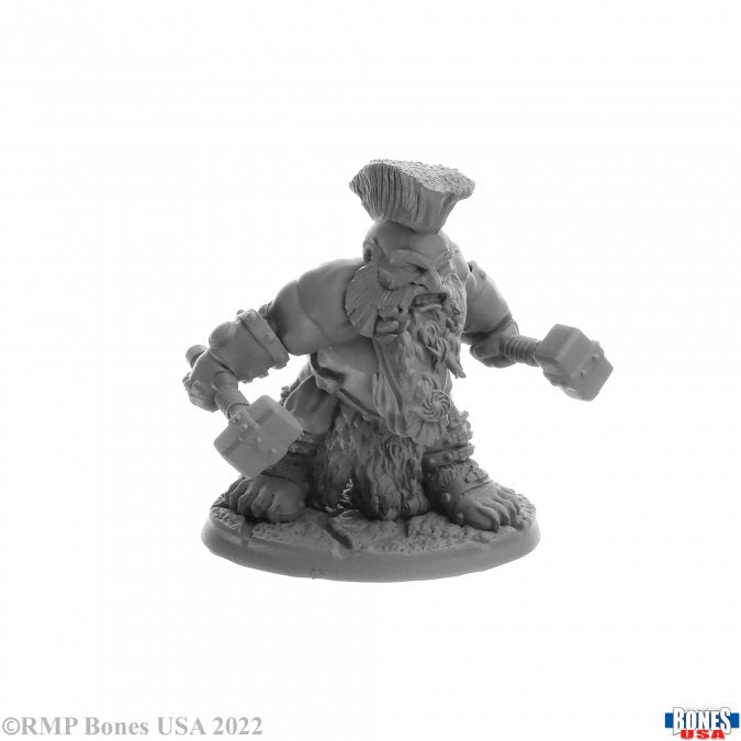 Reaper Bones USA: Dorn Ironspike, Dwarf Warrior | Odin's Place