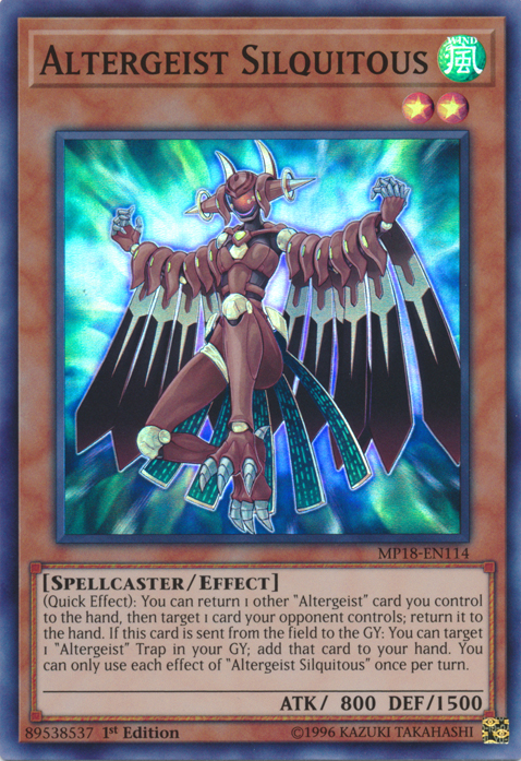 Altergeist Silquitous [MP18-EN114] Super Rare | Odin's Place