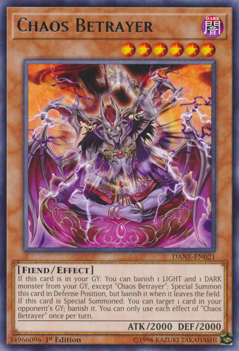 Chaos Betrayer [DANE-EN021] Rare | Odin's Place