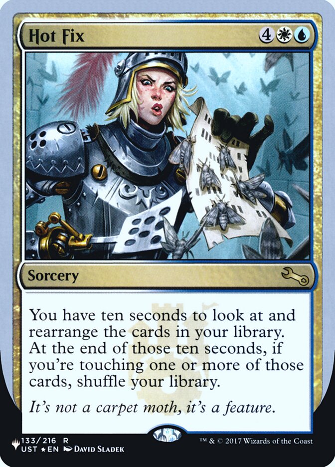 Hot Fix (Unfinity Foil Edition) [The List] | Odin's Place