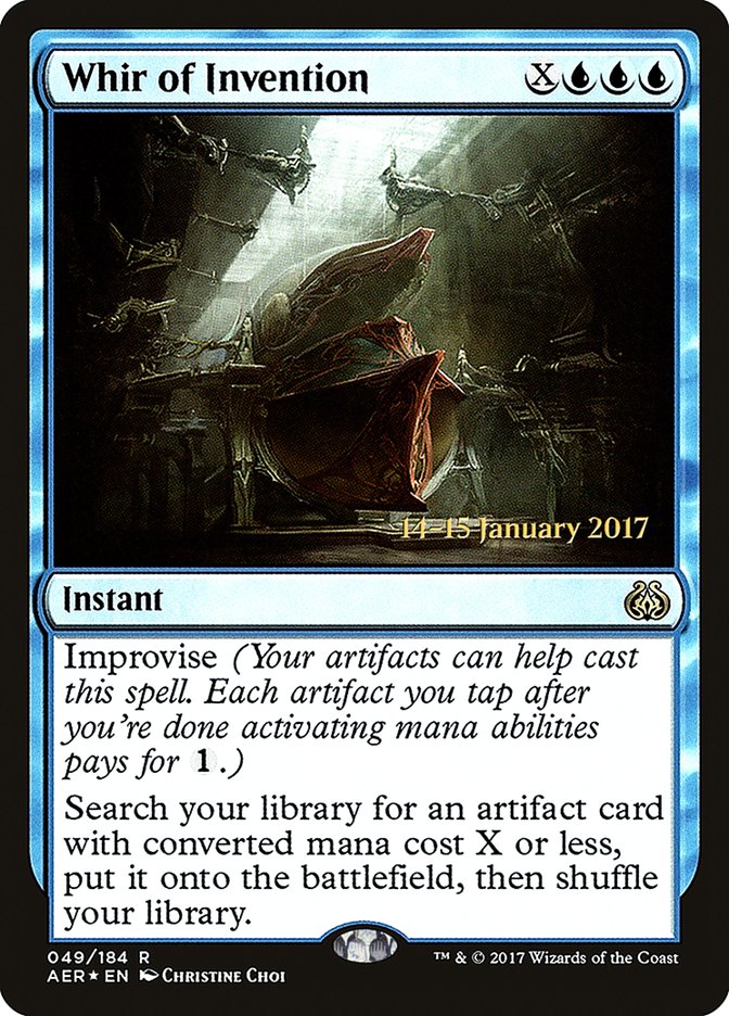 Whir of Invention (49) [Aether Revolt Prerelease Promos] | Odin's Place