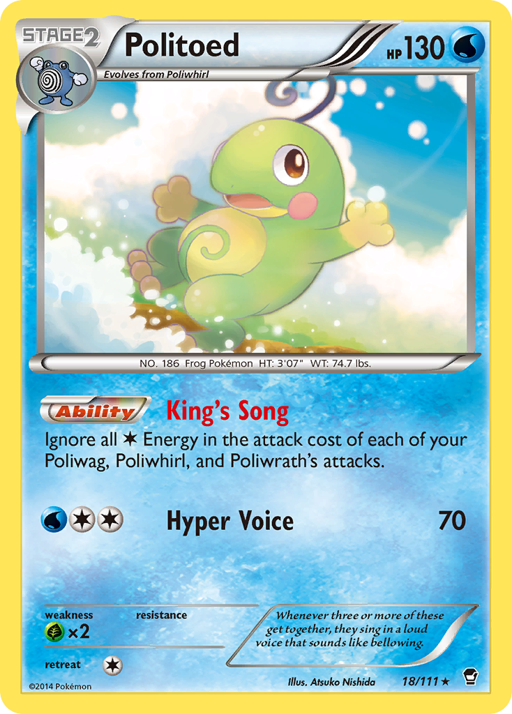Politoed (18/111) [XY: Furious Fists] | Odin's Place
