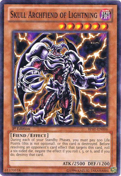 Skull Archfiend of Lightning [BP01-EN006] Starfoil Rare | Odin's Place