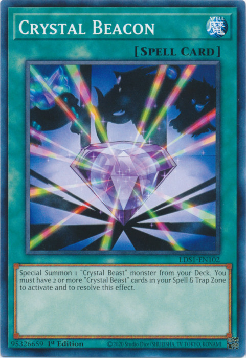 Crystal Beacon [LDS1-EN102] Common | Odin's Place