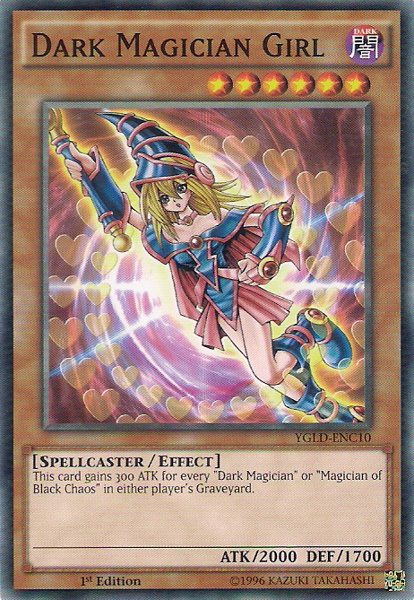 Dark Magician Girl [YGLD-ENC10] Common | Odin's Place