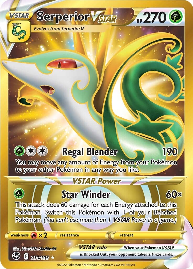 Serperior VSTAR (210/195) [Sword & Shield: Silver Tempest] | Odin's Place