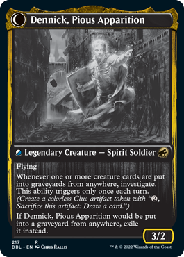 Dennick, Pious Apprentice // Dennick, Pious Apparition [Innistrad: Double Feature] | Odin's Place
