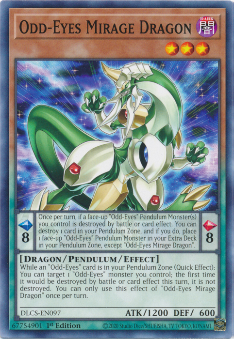 Odd-Eyes Mirage Dragon [DLCS-EN097] Common | Odin's Place