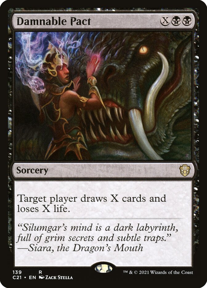 Damnable Pact [Commander 2021] | Odin's Place