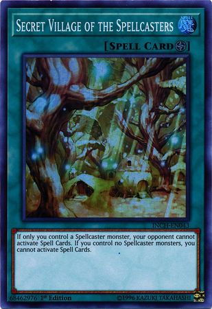 Secret Village of the Spellcasters [INCH-EN043] Super Rare | Odin's Place