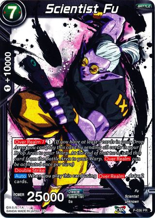 Scientist Fu (Alternate Art) (P-036) [Special Anniversary Set] | Odin's Place