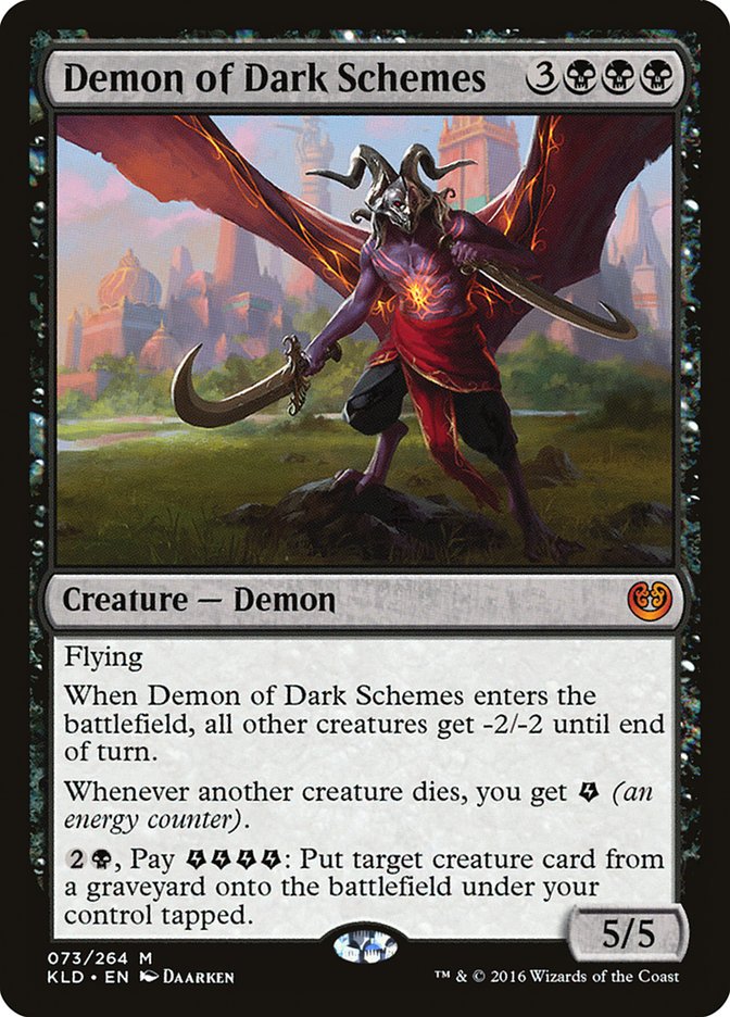 Demon of Dark Schemes (73) [Kaladesh] | Odin's Place