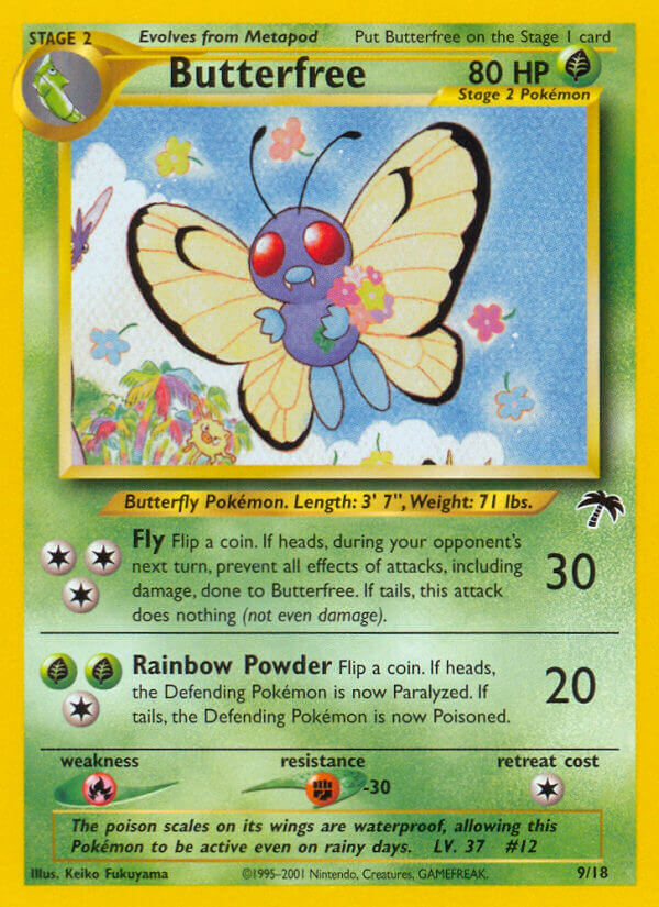 Butterfree (9/18) [Southern Islands] | Odin's Place