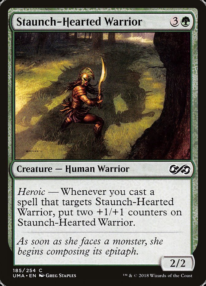Staunch-Hearted Warrior (185) [Ultimate Masters] | Odin's Place