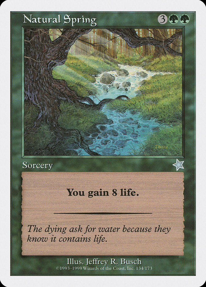 Natural Spring (134) [Starter 1999] | Odin's Place