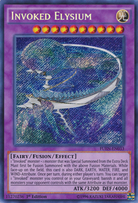 Invoked Elysium [FUEN-EN033] Secret Rare | Odin's Place