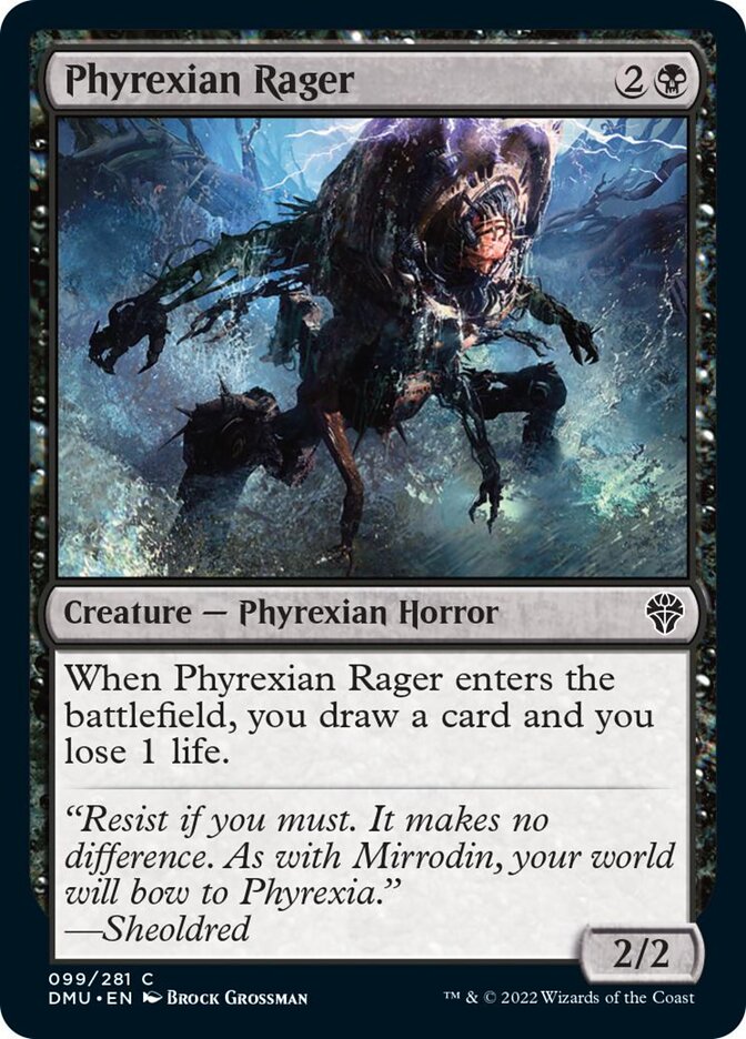 Phyrexian Rager [Dominaria United] | Odin's Place