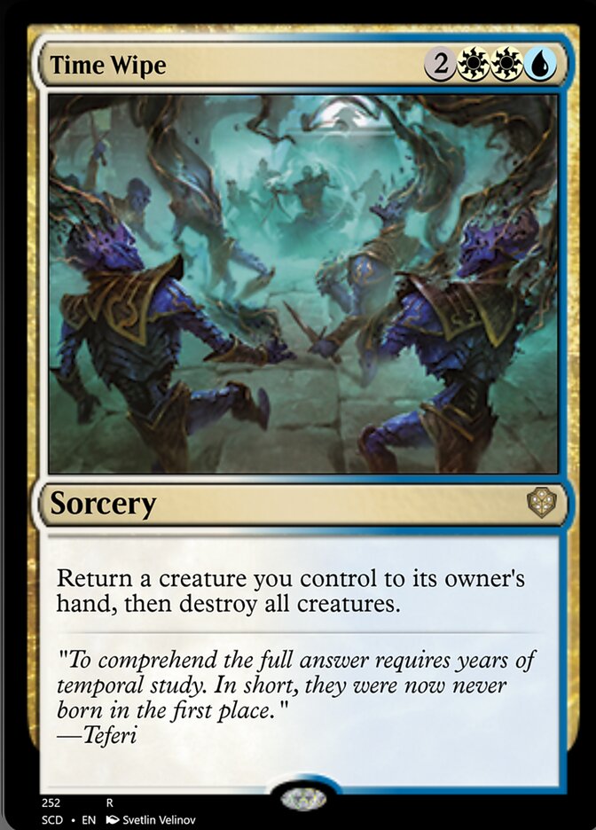 Time Wipe [Starter Commander Decks] | Odin's Place