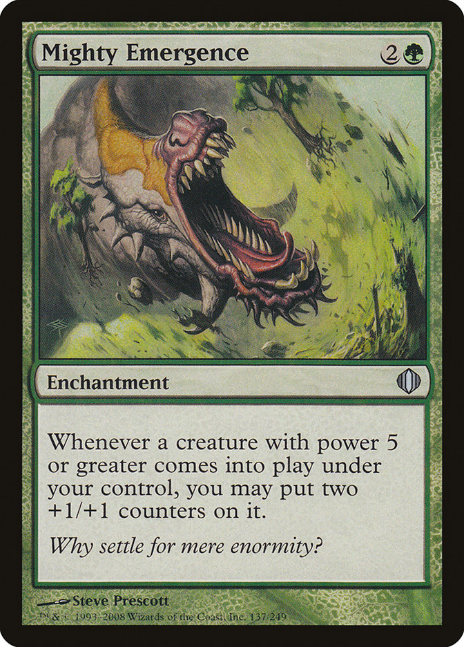 Mighty Emergence (137) [Shards of Alara] | Odin's Place