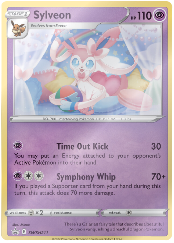 Sylveon (SWSH211) [Sword & Shield: Black Star Promos] | Odin's Place