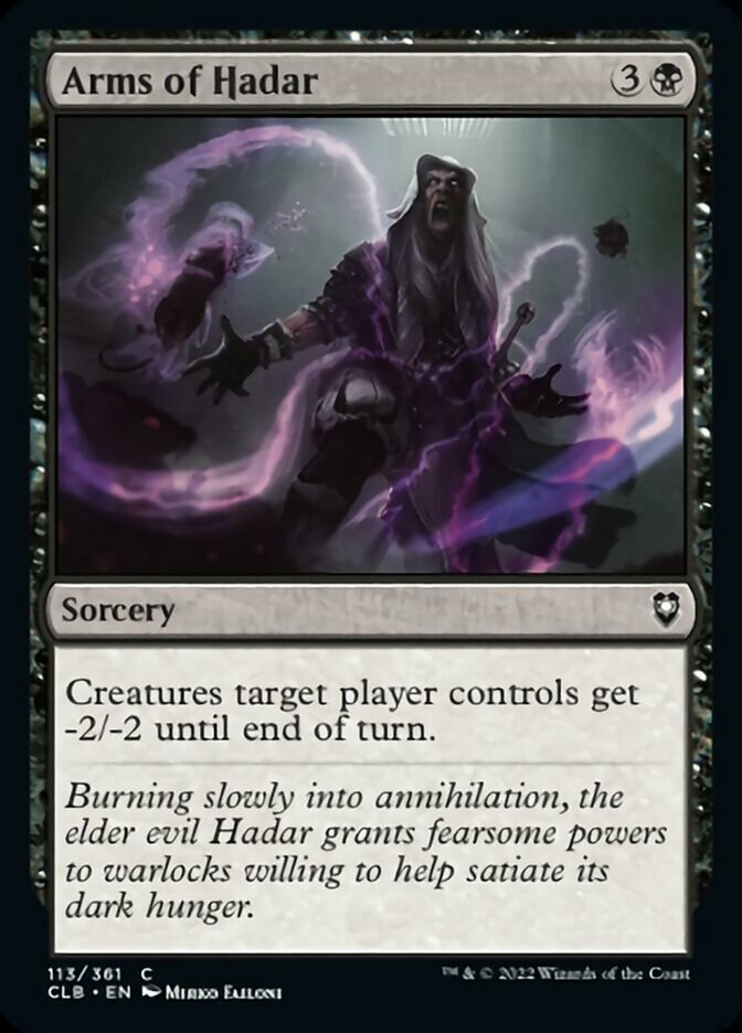 Arms of Hadar [Commander Legends: Battle for Baldur's Gate] | Odin's Place